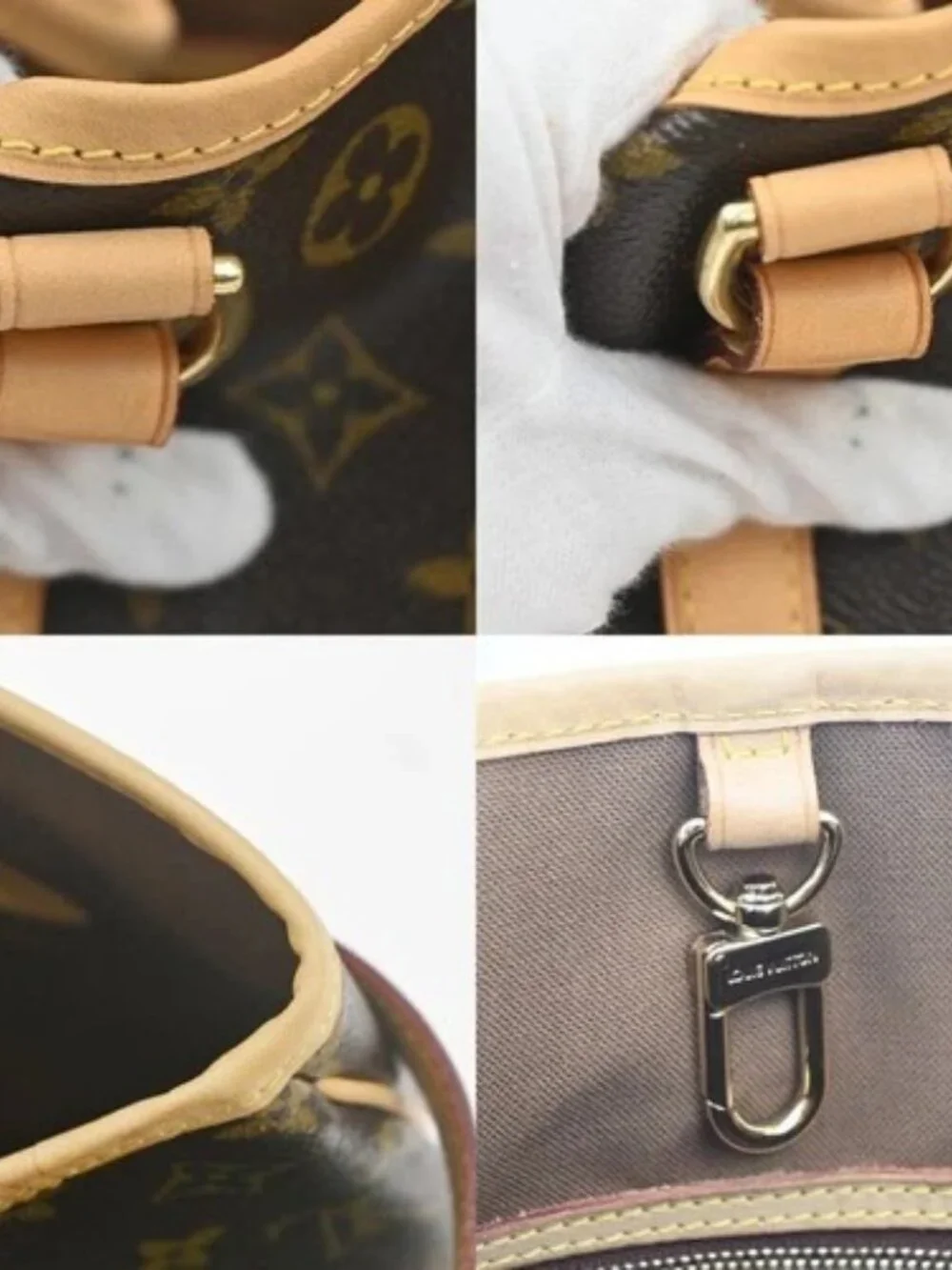 LOUIS VUITTON Batignolles Horizontal Shoulder Bag Monogram Brown M51154 29MA446 - Picture 11 of 16